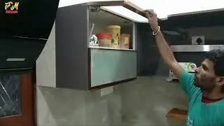 modular kitchen ! new modular kitchen design ! anotech channel ! tandem basket !kitchen kaise banaen