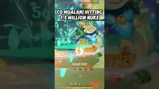 Mualani Hitting 1.5 Million Nuke Damage  #genshinimpact
