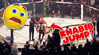 Islam Makhachev vs Charles Oliveira  🔥🔥 Full Fight / Audience View UFC 280 ❗Khabib Jump❗🤯🤯