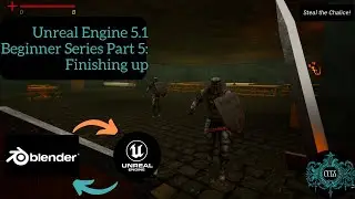 Unreal Engine 5.1 Beginner Tutorial - Part 6 #unrealengine #blender #blender3d #unrealengine5