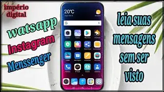 COMO LER SUAS MENSAGENS SEM QUE A OUTRA PESSOA SAIBA QUE VC LEU!!! WATSAPP,INSTAGRAM E MENSSENGER!!!