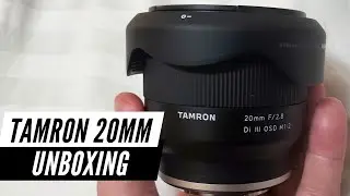 Tamron 20mm f/2.8 | Unboxing