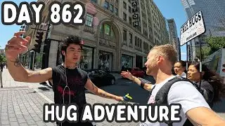 Free hug adventure summary, Montreal, Canada - Day 862
