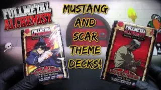 Fullmetal Alchemist TCG - Roy Mustang and Scar Theme Decks!