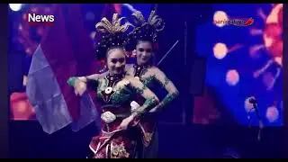 Tari Latar Lagu Daerah dalam Acara Spektaria Undian Tabungan Simpeda