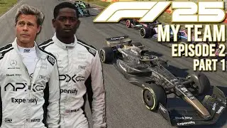 F1 25 APXGP MY TEAM CAREER | EPISODE 2 PART 1 | RED FLAG DRAMA IN THE SPRINT