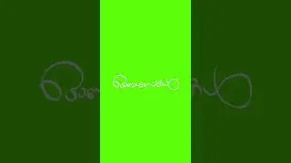 Onam Title Animation Green Screen | SAMz STUDIO 
