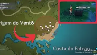 Todos os Baús da Origem do Vento - Genshin Impact (PARTE 15)