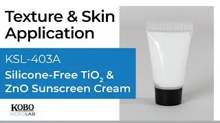 KSL-403A - Silicone-Free TiO2 & ZnO Sunscreen Cream