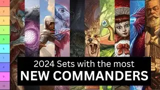Ranking each set by number of new commanders released in 2024