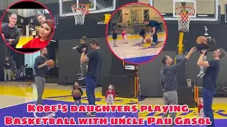 VANESSA BRYANT SHARES HEARTWARMING MOMENT OF PAU GASOL PLAYING WITH DAUGHTERS AT LAKERS FACILITY