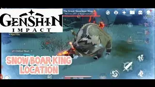 Snow Boar King Location | Genshin Impact