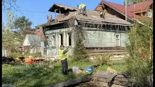MINECRAFT FOR ADULTS | ANOTHER DEMOLITION OF A LOG HOUSE | @dismantling-LK