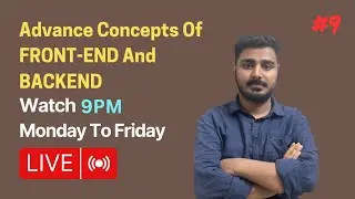 Advanced Concepts in Front-End and Back-End Development - Live #frontenddevelopment