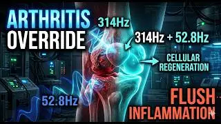 The Arthritis Override ⚡️ 314Hz + 52.8Hz | Cellular Regeneration & Inflammation Release