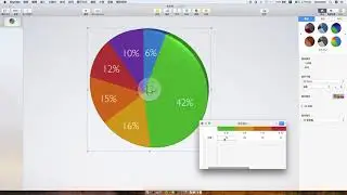 Keynote change value of the wedges