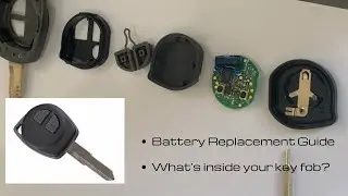 Suzuki Celerio Key Fob Battery Replacement