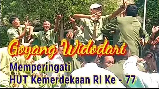 Goyang Widodari Memperingati HUT Kemerdekaan RI Ke - 77