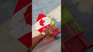 Mini truck ke piche kite rakha hua tha 😍🪁#kite #kiteflying #patang #patangbazi