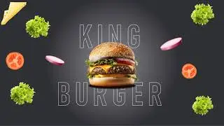 Trending King Burger Promo AD powerpoint#burger #burgerking #trending#motiongraphics