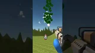 арбузики напали на пингвина😨 #чиген #арбуз #арбузик