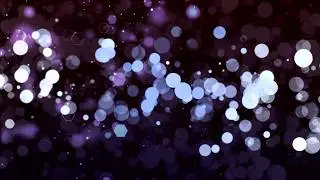 Blue Purple Bokeh Background 4K UHD Ambient Screen Visuals