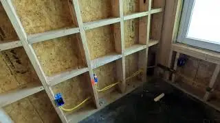 Lot 419 MJM Custom Home Builders Waterbridge Pre Insulaton Rough In