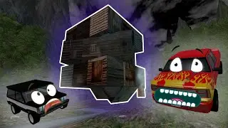 КТО ЖИВЁТ В СТРАННОМ ДОМЕ? Страшилки с машинами. Гоша, Чич, Гуталин и Бобик.