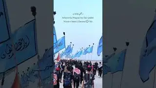 Chalta Rahe Karwan | #arbaeenwalk #arbaeen #karbala #youtubeshorts