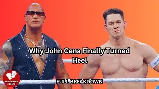 John Cena Finally Turned Heel in WWE (2025) Heres Why a Complete Breakdown | The Fighter Square