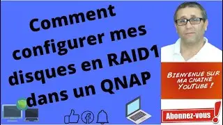 Comment configurer mes disques en RAID1 dans un QNAP