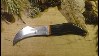 Нож из фрезы по металлу/ Р6М5К5 "Коготь"