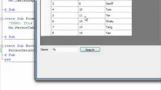 How to: perform a quick search against database table