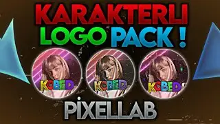 Karakterli LOGO PACK!!! *PİXELLAB TEMPLATE*