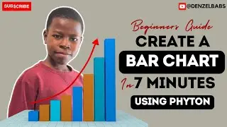 Create a Bar Chart in 7 Minutes using Python. #dataanalysis #datavisualization #pythonforbeginners