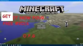 How To Get Minecraft Windows 10 Edition Beta For Free! (Minecraft Window 10)