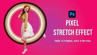 Pixel Stretch Effect (Easy Method) - Adobe Photoshop CC Tutorial - Graphic Hub