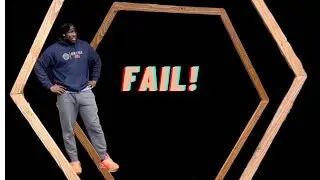 Building A Hexagon Wooden Wedding Arch: The Ultimate Fail | Part 1