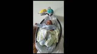 Our Baby enjoying the 4moms mamaRoo