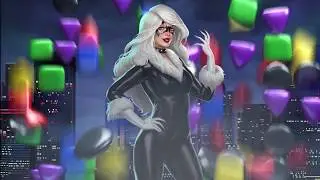 Black Cat - Marvel Puzzle Quest New Character