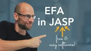 Exploratory Factor Analysis in JASP: FREE & EASY!