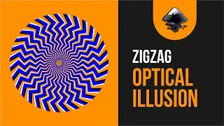 How to Create a Zigzag Spinning Optical Illusion in Inkscape