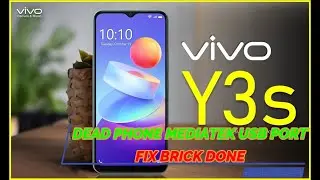 ☑️ VIVO Y3S PD2074 DEAD PHONE MEDIATEK USB PORT FIX BRICK DONE BY UNLOCKTOOL