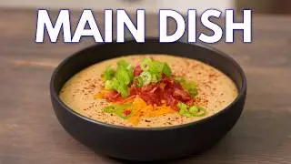This is the CHEESIEST Potato Soup You'll EVER make