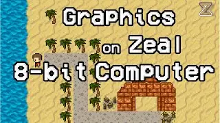 How 8-bit graphics work on homebrew retro computer [Part 1]