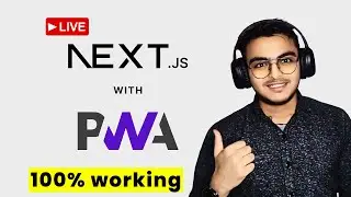 How To Integrate PWA in NEXT JS | Build a Progressive Web App with Next.js (JS +TS) | Complete Guide