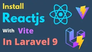 Install Reactjs In Laravel 9 With Vite | Laravel Vite React js | Reactjs Laravel 9 Vite | HINDI