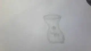 Рисую вазу в ЧБ стиле!