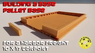 Building Floor For Harbor Freight 10x17 Carport