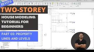 Part 02 - Creating Property Lines and Setting up Levels in Revit